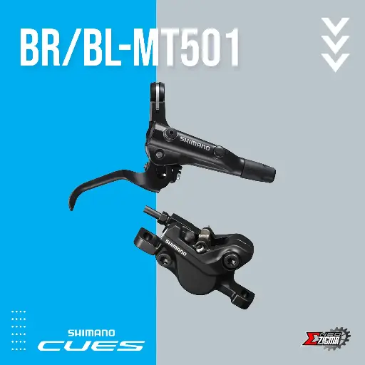 [DBSH072RE] Disc Brake Assembly MTB SHIMANO CUES BR/BL-MT501 J-kit Rear Ind. Pack EMT5012JRRXRA170