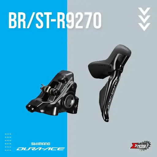 [DBSH071RI] Disc Brake Assembly Road SHIMANO Dura-Ace Di2 BR/ST-R9270 12-Spd For 140mm Rotor J-Kit Hydraulic Rear Ind. Pack IR9270DRRDSC170F
