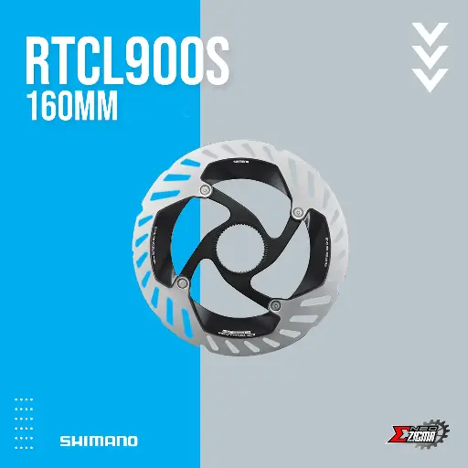[DRSH172I] Disc Rotor Road SHIMANO Others RTCL900S 160mm w/ Large Lock Ring Center Lock IceTech Freeza Radiator Fin Ind. Pack IRTCL900SE