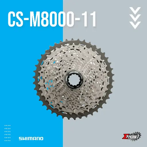 Cassette Sprocket MTB SHIMANO XT CS-M8000 11-Spd 11-42T