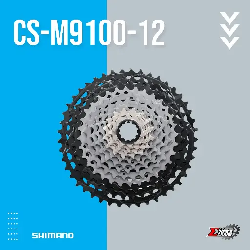 [FWSH213] Cassette Sprocket MTB SHIMANO XTR CS-M9100 12-Spd 10-45T Micro Spline KCSM9100045
