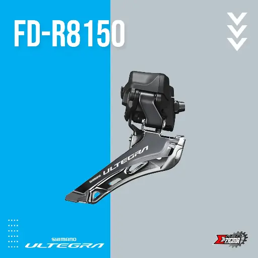 [FDSH257I] Front Derailleur Road SHIMANO Ultegra Di2 FD-R8150 12-Spd Down Swing Brazed-On Ind. Pack IFDR8150F