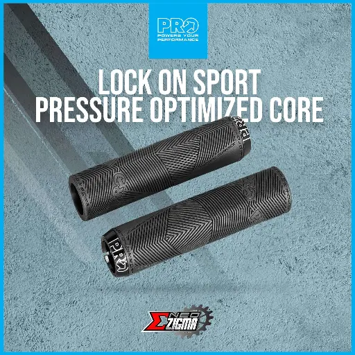 [HGRPPR115] Hand Grip MTB PRO 32x132.5mm Lock on Sport Pressure Optimized Core PRGP0053