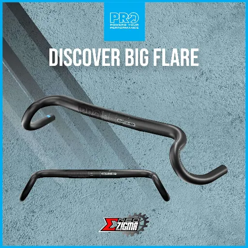 [HBPR226] Handle Bar Gravel PRO Discover 31.8x440mm Big Flare PRHA0421