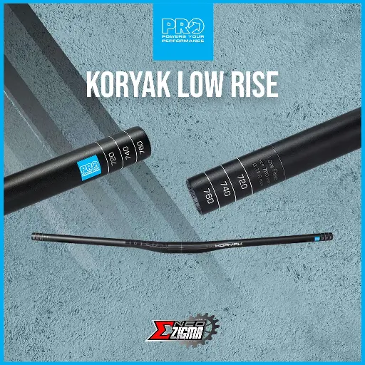 [HBPR224] Handle Bar MTB PRO Koryak 31.8x780mm Low Rise 8mm Riser PRHA0456