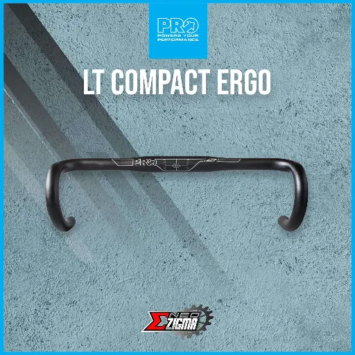 [HBPR164] Handle Bar Road PRO LT Compact Ergo Alloy 31.8x420mm PRHA0286