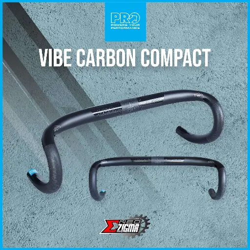 [HBPR194] Handle Bar Road PRO Vibe Compact  Carbon 31.8x420mm Di2 Ready Internal Cable Routing PRHA0375