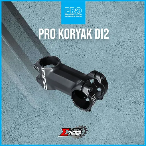 [HPPR224] Handle Stem MTB PRO Koryak Di2 31.8x100mm -6 Degree  PRSS0436