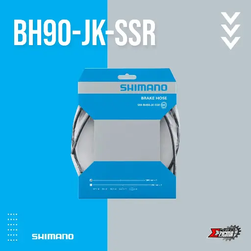 [HSSH111BKI] Hose Hydraulic SHIMANO Others BH90-JK-SSR 1700mm For Road Hydraulic Ind. Pack ISMBH90JKSSL170