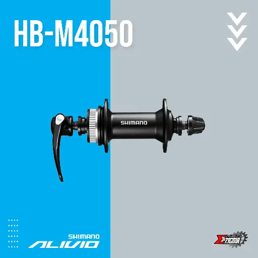 [HUSH096FE] Hub MTB SHIMANO Alivio HB-M4050 32H Center Lock Front Ind. Pack EHBM4050BL