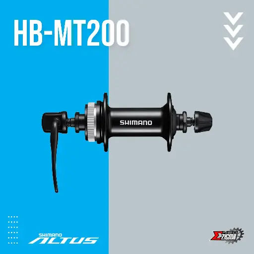 [HUSH071FE] Hub MTB SHIMANO Altus HB-MT200 32H Center Lock Front Ind. Pack EHBMT200B