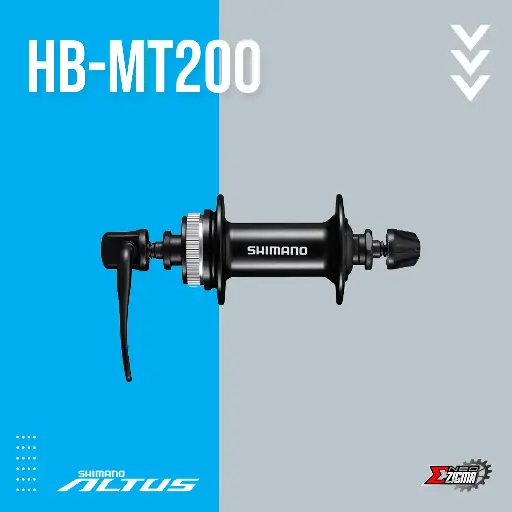 [HUSH019FE] Hub MTB SHIMANO Altus HB-MT200 36H Center Lock Front Ind. Pack EHBMT200A