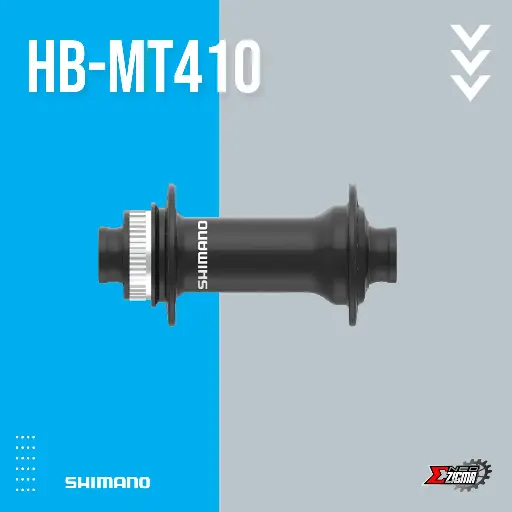 [HUSH089FE] Hub MTB SHIMANO MTB-Others HB-MT410 E-Thru 110mm 36H Sealed Bearing Front Ind. Pack EHBMT410BA