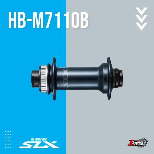 [HUSH048FE] Hub MTB SHIMANO SLX HB-M7110B E-Thru 15x110mm 32H Center Lock Front Ind. Pack EHBM7110BBX