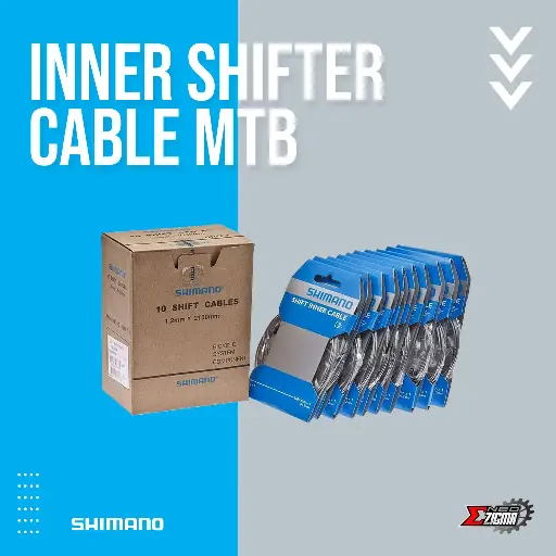 [SCSH114I] Inner Shifter Cable SHIMANO Others Steel 2100mm 10/Box Ind. Pack Y60098100
