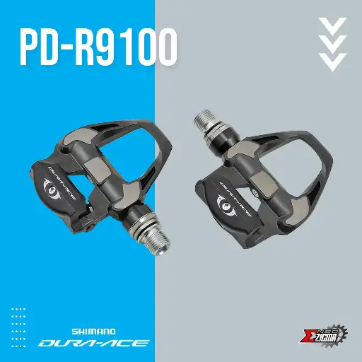 [PDSH130I] Pedal Road SHIMANO Dura-Ace PD-R9100 SPD SL Single Sided w/ Cleats Ind. Pack IPDR9100