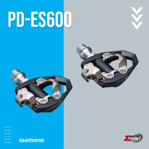 [PDSH144E] Pedal Road SHIMANO Others PD-ES600 SPD Single Sided w/ Cleats Ind. Pack EPDES600