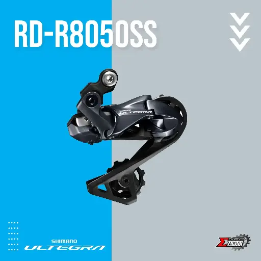 [RDSH168I] Rear Derailleur Road SHIMANO Ultegra Di2 RD-R8050SS 11-Spd Short Cage Top Normal Shadow Design Ind. Pack IRDR8050SS