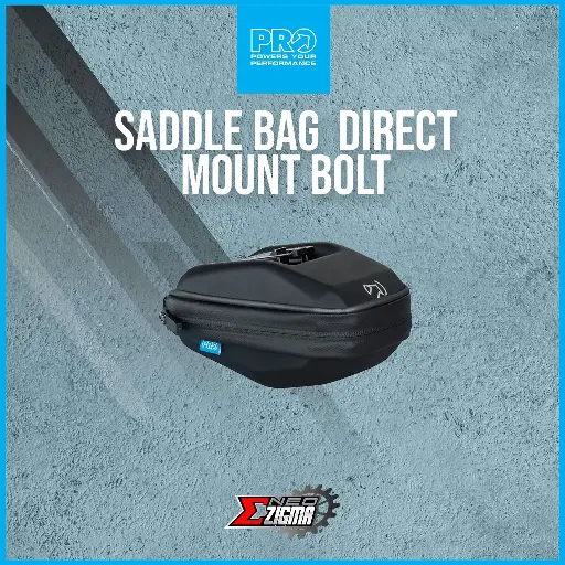 [BBAGPR118] Saddle Bag PRO Direct Mount Bolt Fixation Under Pro Saddles PRBA0040