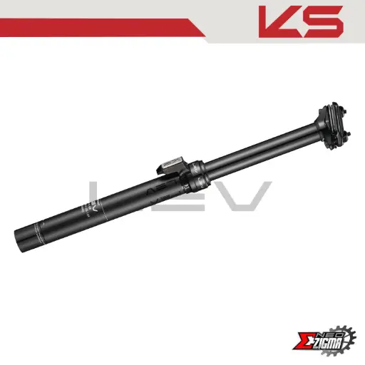 [SPLRKS109SP] Dropper Post 31.6 KS LEV 435/150mm w/ Remote,Carbon