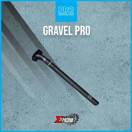 [SPPR151] Seat Post Gravel PRO 31.6x400mmx20mm Offset PRSP0183