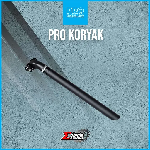 [SPPR122] Seat Post PRO Koryak 27.2x400mm 20mm Offset 1 Bolt Clamp System PRSP0135