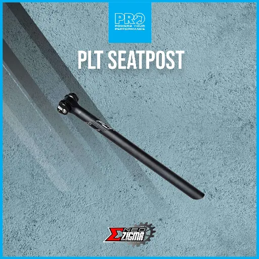 [SPPR127] Seat Post PRO PLT 27.2x400mm 20mm Offset 1 Bolt Clamp System PRSP0145