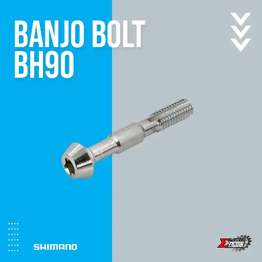 [SPSH124I] Service Parts MTB SHIMANO Others Banjo Bolt BH90 Ind. Pack Y8JA04000