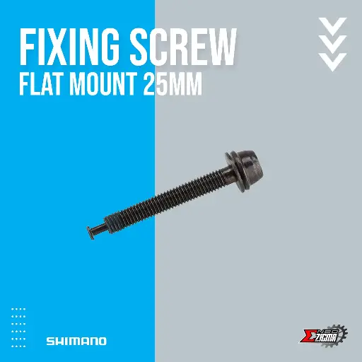 [SPSH154] Service Parts SHIMANO Fixing Screw For Flat Mount 25mm Rear Y8N208020
