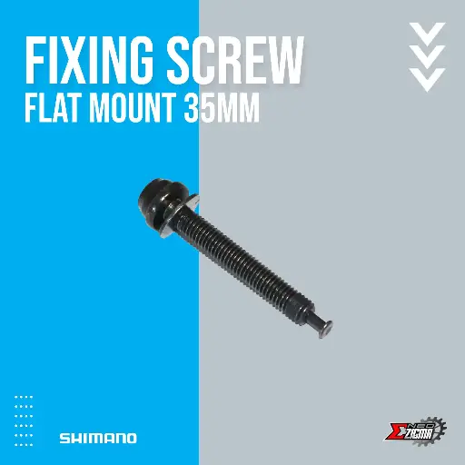 [SPSH156] Service Parts SHIMANO Fixing Screw For Flat Mount 35mm Rear Y8N208040