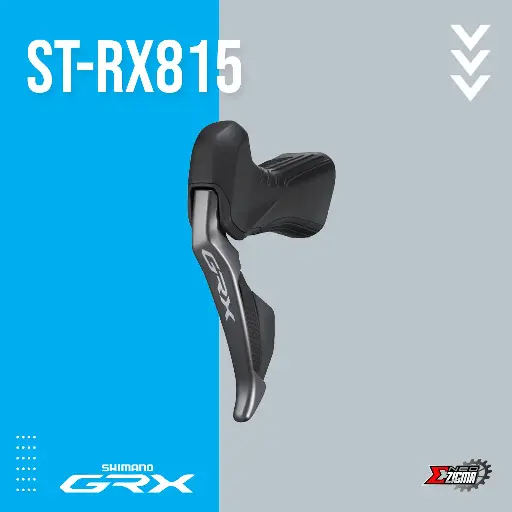 [STSH087FI] Shifter Lever Gravel SHIMANO GRX Di2 ST-RX815 2-Spd ISTRX815L Hydraulic Front Ind. Pack