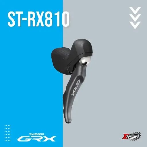 [STSH085RI] Shifter Lever Gravel SHIMANO GRX ST-RX810 11-Spd For Hydraulic Rear Ind. Pack ISTRX810RBI