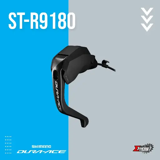 [STSH082FI] Shifter Lever Road SHIMANO Dura-Ace Di2 ST-R9180 2-Spd Hydraulic For TT Handle Bar 11/12-Spd Front Ind. Pack ISTR9180L