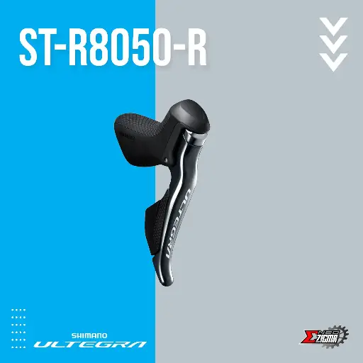 [STSH031RI] Shifter Lever Road SHIMANO Ultegra Di2 ST-R8050 11-Spd ISTR8050R Rim Brake Rear Ind. Pack
