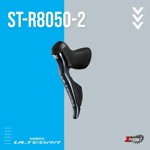 [STSH031FI] Shifter Lever Road SHIMANO Ultegra Di2 ST-R8050 2-Spd ISTR8050L Rim Brake Front Ind. Pack