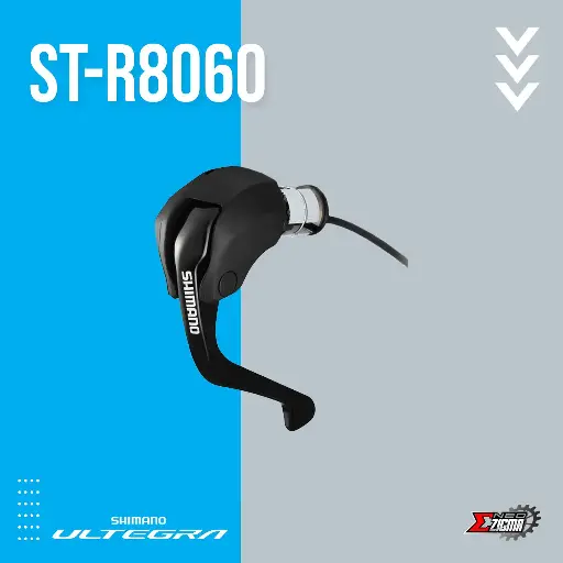 [STSH032FI] Shifter Lever Road SHIMANO Ultegra Di2 ST-R8060 2-Spd For TT Bar Rim Brake Front Ind. Pack ISTR8060L