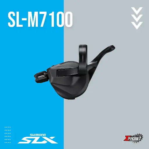 [SLSH044F] Shifter MTB SHIMANO SLX SL-M7100 2-Spd Front KSLM7100LB