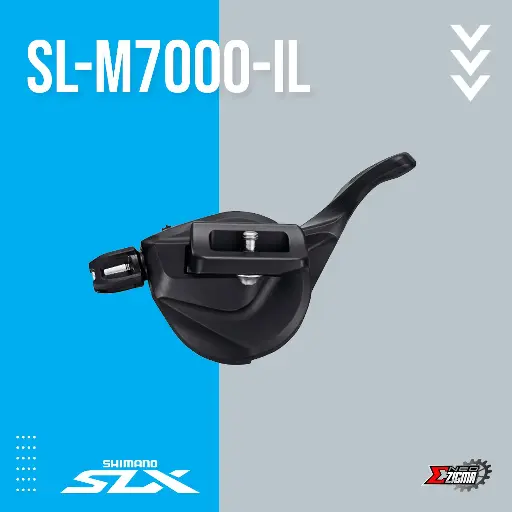 [SLSH039F] Shifter MTB SHIMANO SLX SL-M7100-IL 2-Spd Direct Attach Front KSLM7100ILB