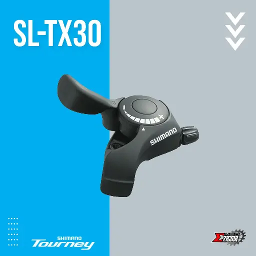 [SLSH022F] Shifter MTB SHIMANO Tourney SL-TX30 3-Spd Front ASLTX30LFBT