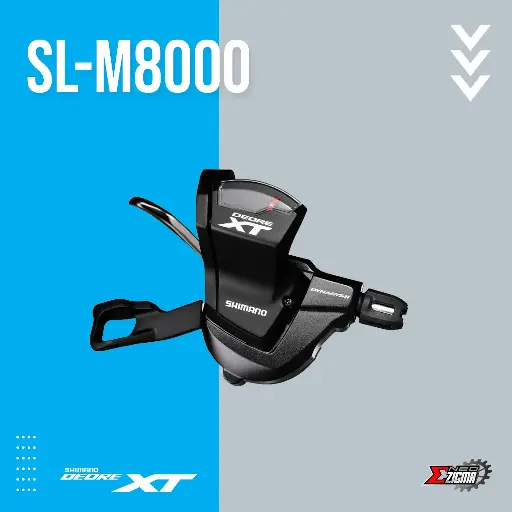 [SLSH071RI] Shifter MTB SHIMANO XT SL-M8000 11-Spd Rear Ind. Pack ISLM8000RAP2