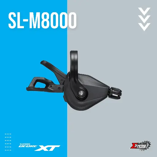 [SLSH071RI] Shifter MTB SHIMANO XT SL-M8000 11-Spd Rear Ind. Pack ISLM8000RAP2