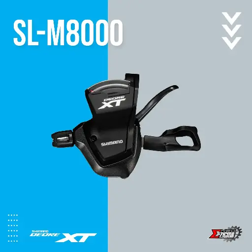 [SLSH019F] Shifter MTB SHIMANO XT SL-M8000 2-3-Spd Front KSLM8000LB