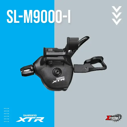 [SLSH015F SP] Shifter MTB SHIMANO XTR SL-M9000 I-SpecII 2/3-Spd Direct Attachment Front KSLM9000ILB