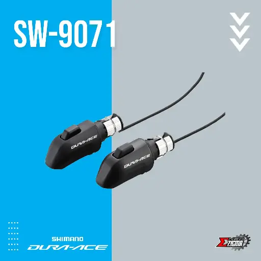 [SWSH101I] Shifter Switch Road SHIMANO Dura-Ace Di2 SW-9071 w/ wire For TT Handle Bar 1 Switch L/R Ind. Pack ISW9071