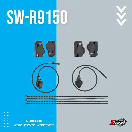 [SWSH105I] Shifter Switch Road SHIMANO Dura-Ace Di2 SW-R9150 w/ wire 1 Switch (Climbing Shifter) L/R Ind. Pack ISWR9150