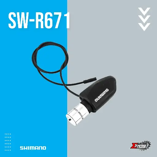 [SWSH008LI] Shifter Switch Road SHIMANO Ultegra Di2 SW-R671 Remote Shifter For Triathlon Left Ind. Pack ISWR671L