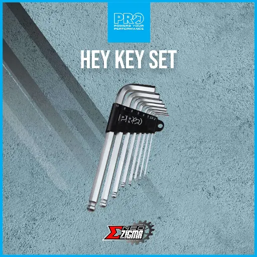 [TOPR155] Tools Hex Key Set PRO 2/2.5/3/4/5/6/8/10mm PRTL0037