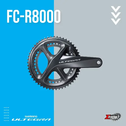 Chainwheel Road SHIMANO Ultegra FC-R8000 w/o B.B. Parts Ind. Pack