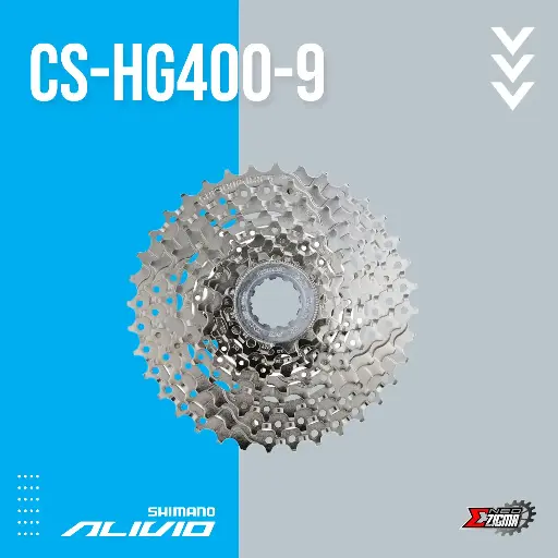 Cassette Sprocket MTB SHIMANO Alivio CS-HG400-9 Ind. Pack