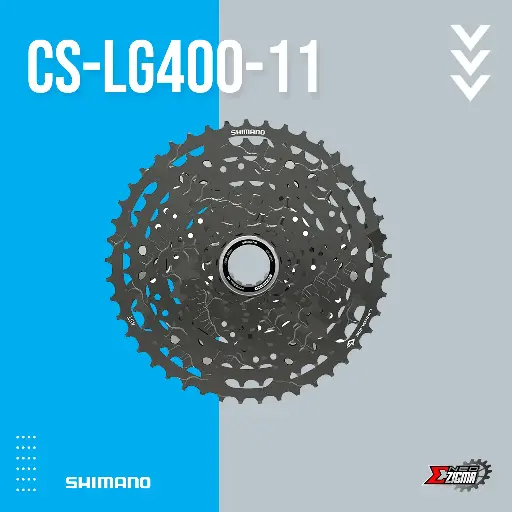 Cassette Sprocket MTB SHIMANO CUES CS-LG400-11 Linkglide Ind. Pack